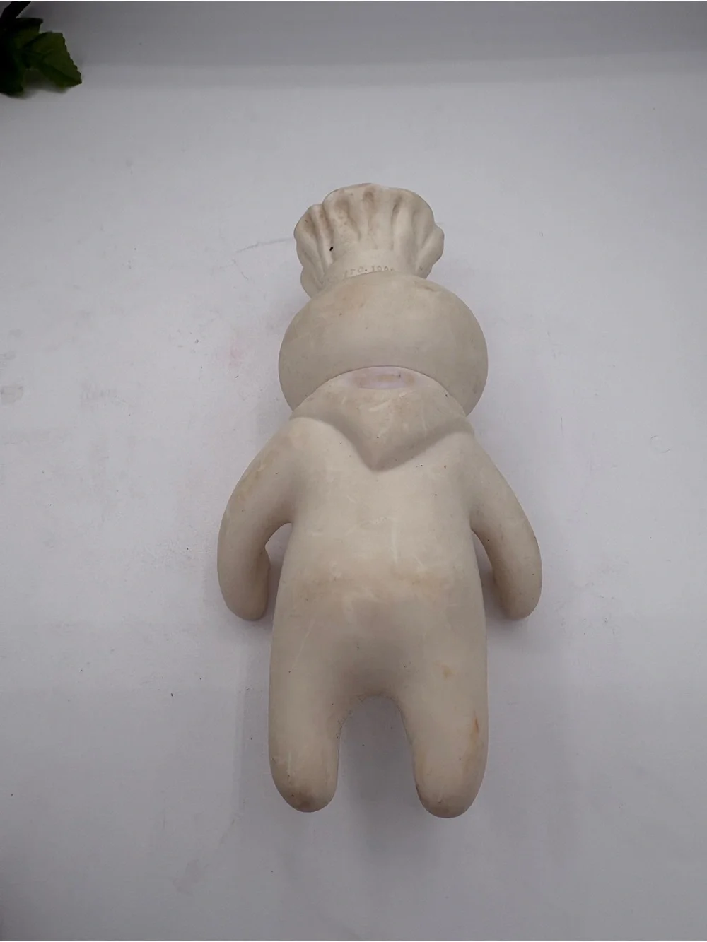Pillsbury Doughboy Plastic Figure - White with Blue Details